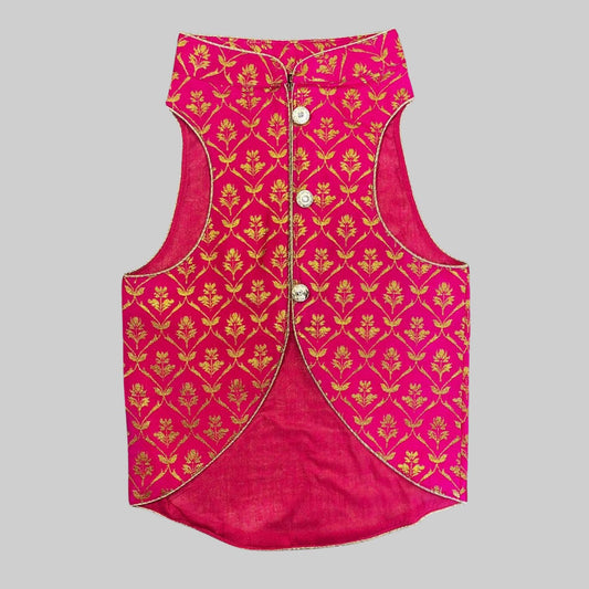 Hot Pink Dog Sherwani